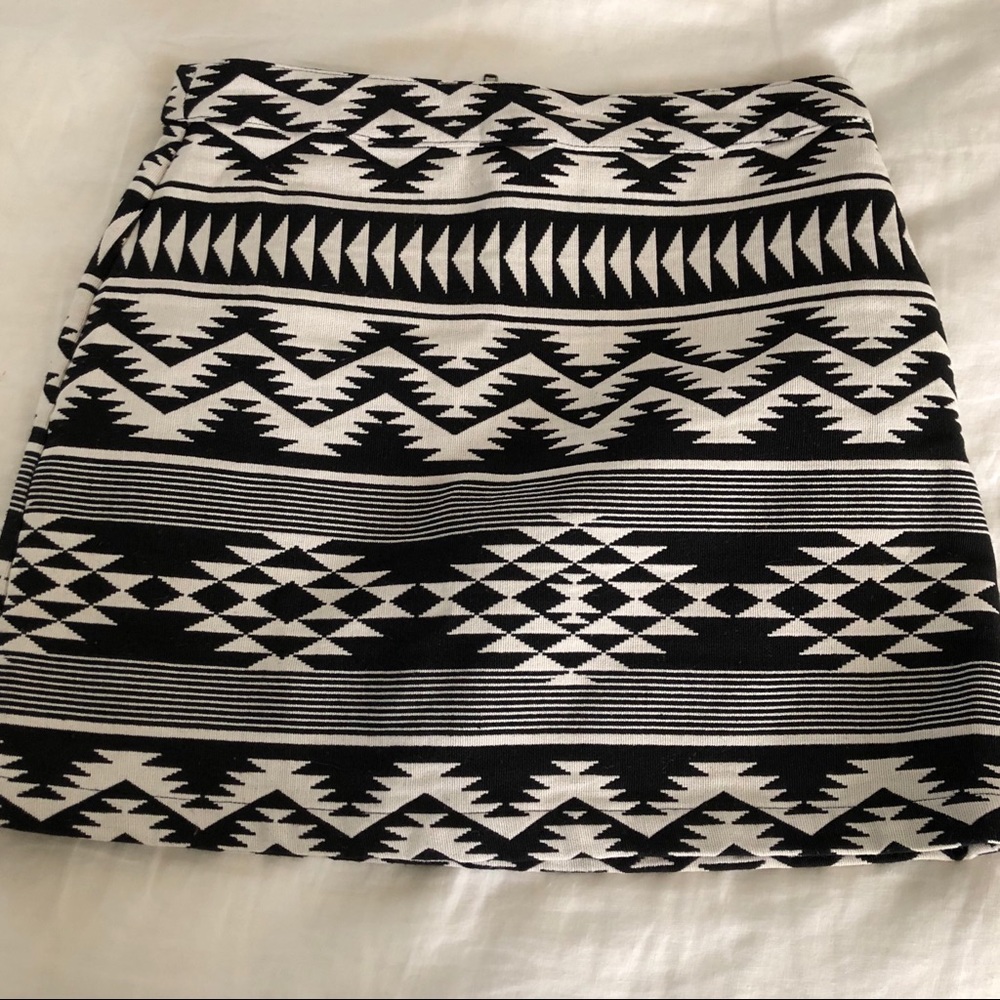Top shop mini skirt